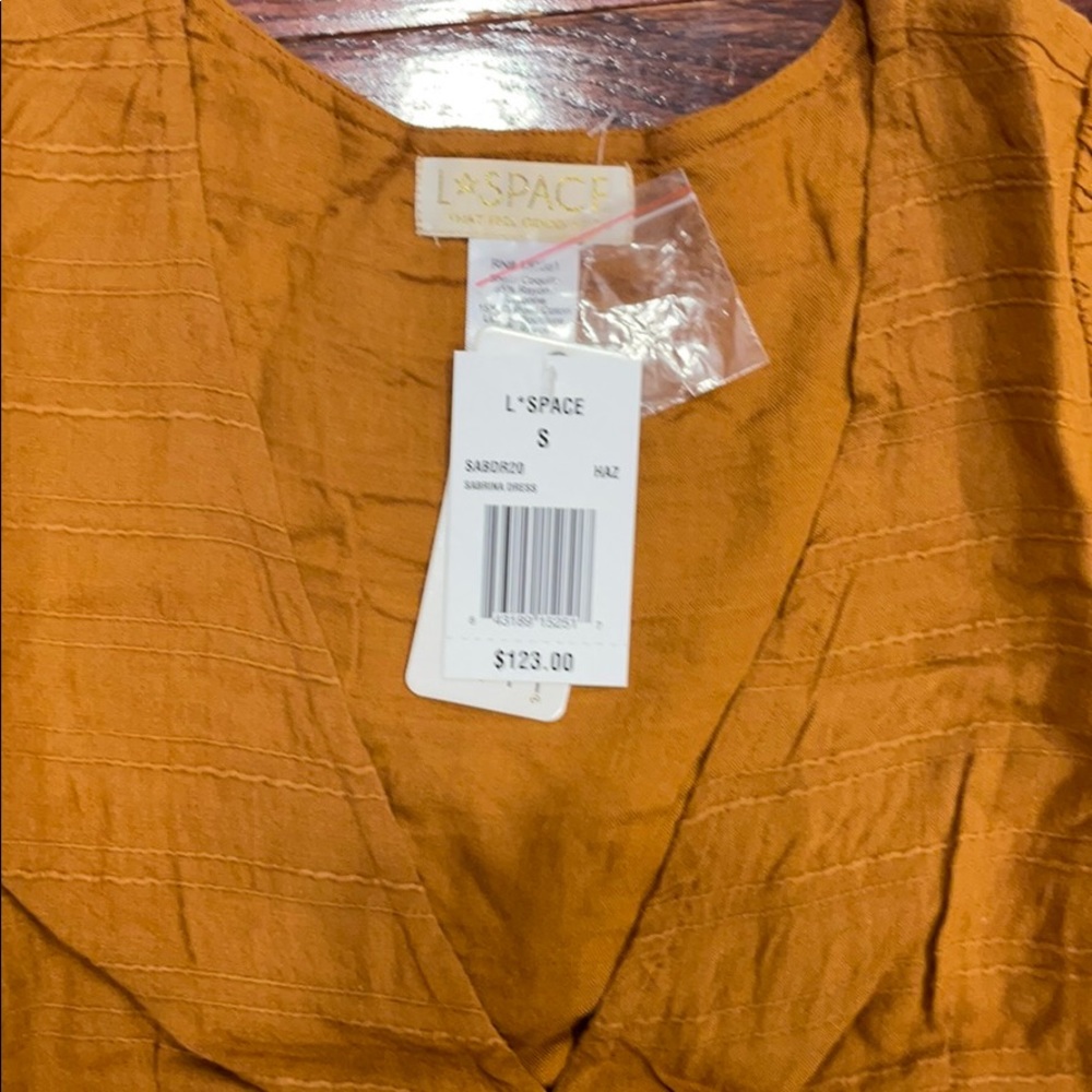 NWT L*Space Sabrina Dress in Hazelnut - Picture 9 of 9